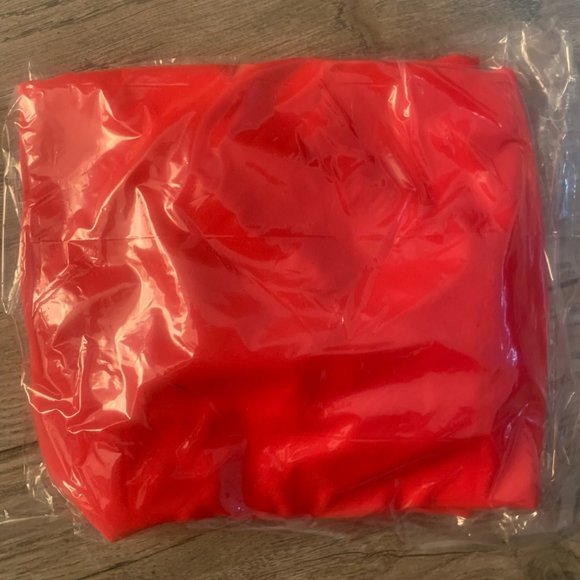 NWT LANDS' END PETITE ROLL TAB SLEEVE SPLIT NECK BLOUSE TOP CRIMSON DAWN 0P - Picture 8 of 8